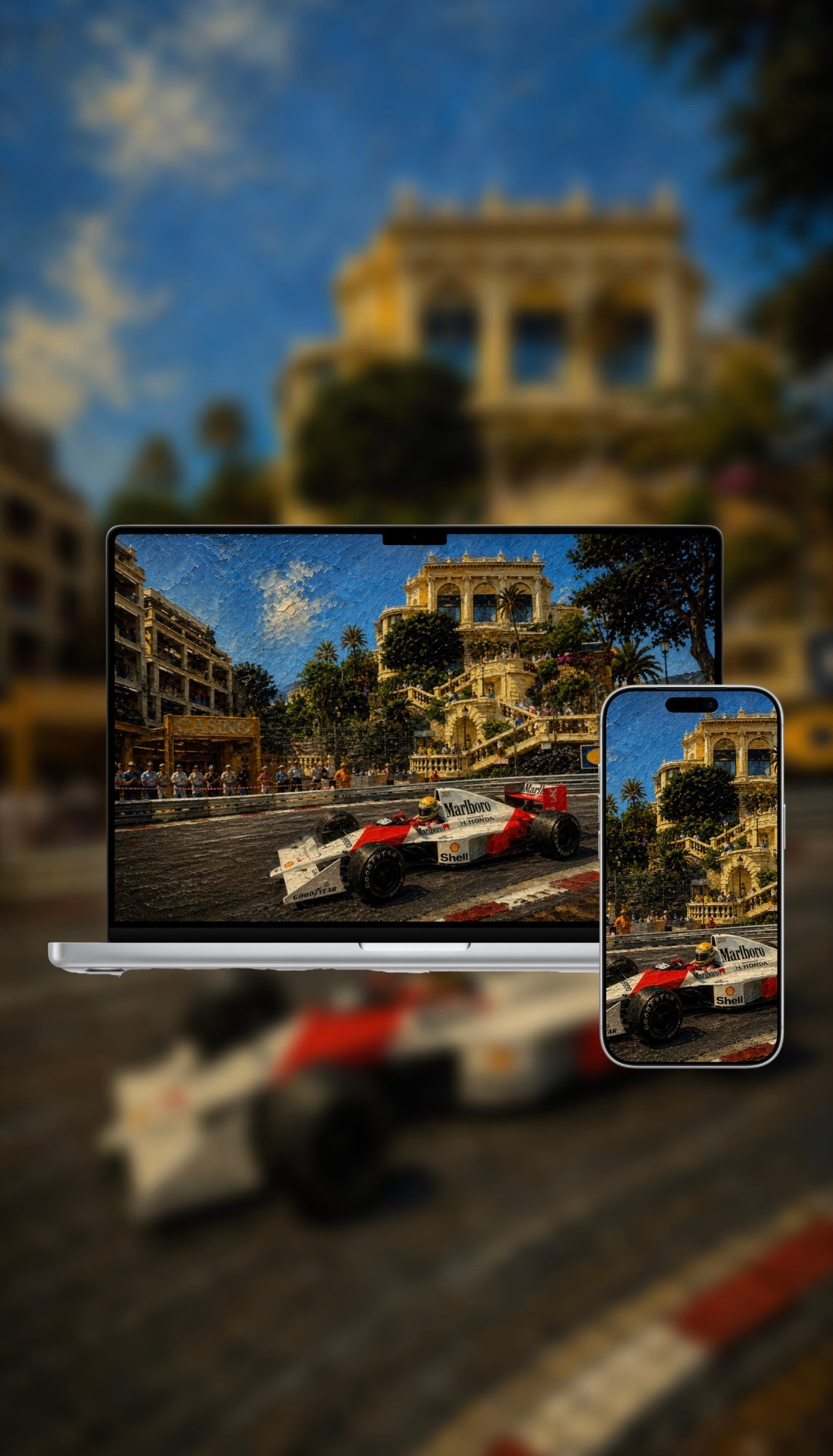 Monaco Edition - 6 Art pieces for your devices.