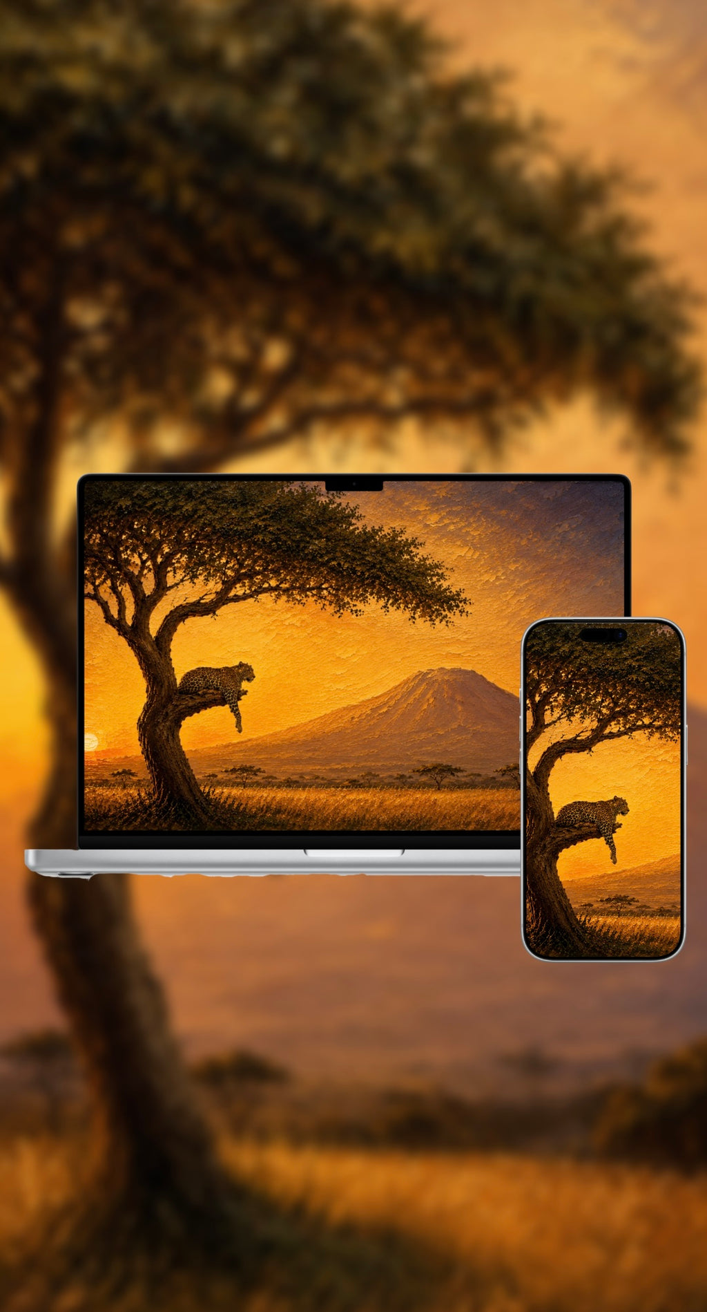Africa Views - 6 Art pieces for your devices.
